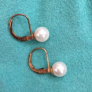 Pretty pearls with 14K gold!